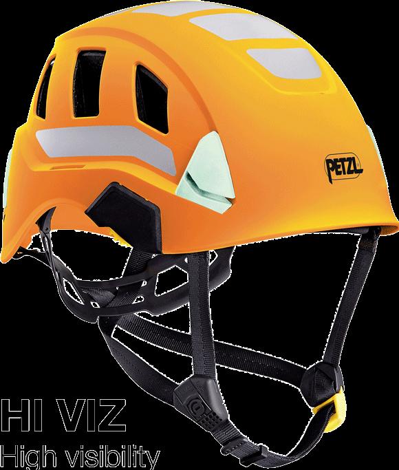 Petzl Lightweight Safety Helmet for Heights and Grounds - Orange - Hi-Viz (53 - 63 cm)
