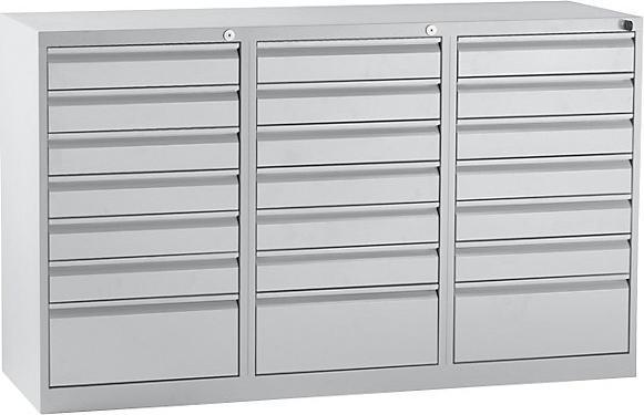 Immagine prodotto eurokraft basic Cassettiera, acciaio (150 cm, 90 cm)