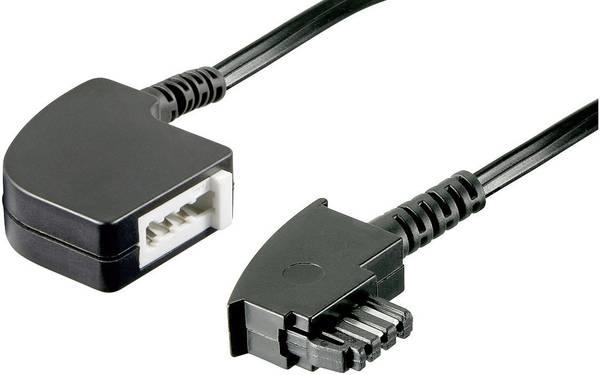 Basetech Telefon (analog) Verlängerungskabel (1x TAE-F-Stecker