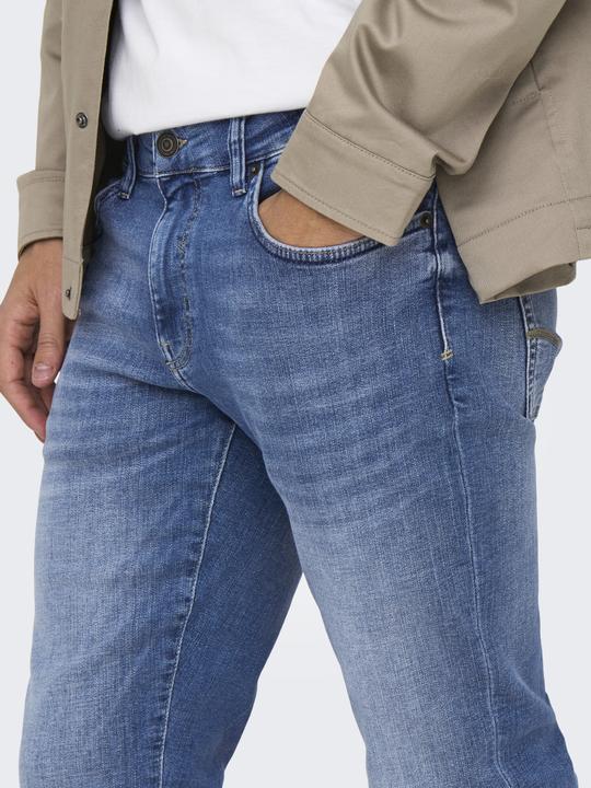 Produktbild Only & Sons Slim Fit Niedrige Taille Jeans Slim Fit Jeans (W38/L32)