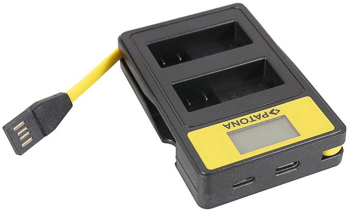 Produktbild Patona Ladegerät Smart Dual LCD USB Canon LP-E8 (Kamera Akku Ladegerät)