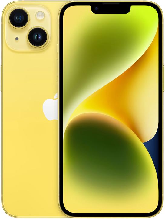 Produktbild Apple iPhone 14 (256 GB, Yellow, 6.10", SIM + eSIM, 12 Mpx, 5G)