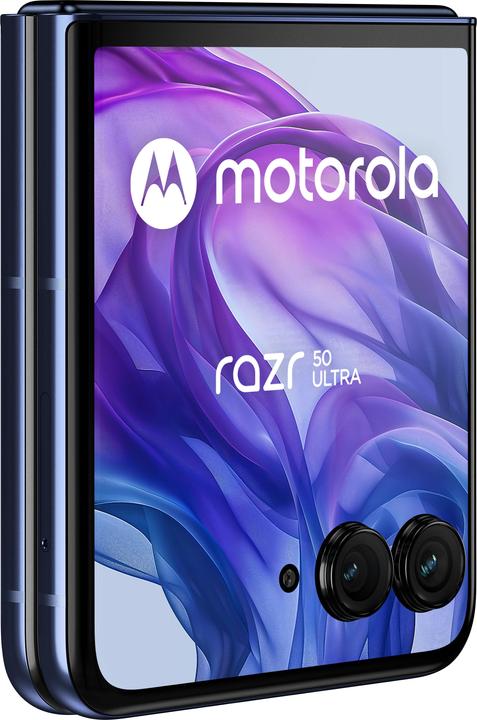Actual product image Motorola Razr 50 Ultra (512 GB, Midnight Blue, 6.90", SIM + eSIM, 50 Mpx, 5G)