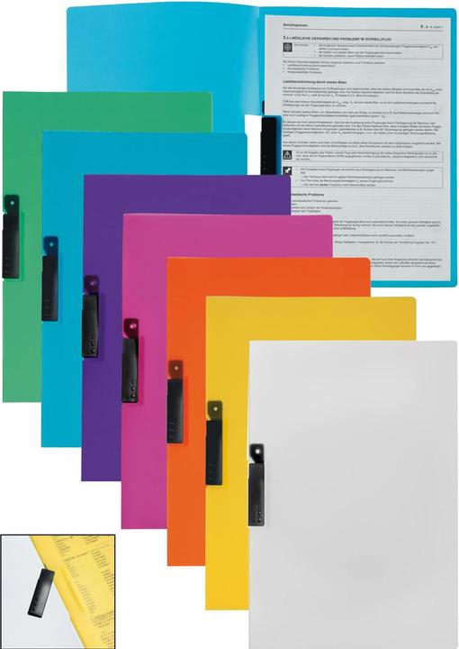 Actual product image Kolma Clip binder Easy A4 violet (A4, 1 x)