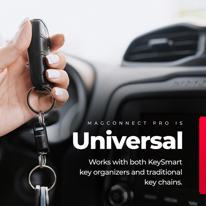 Actual product image Key Smart MagConnect PRO Magnetic Quick Connect Black