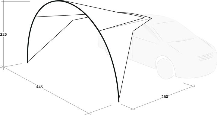 Image du produit Outwell Forecrest Canopy (Auvent, 2.90 kg)