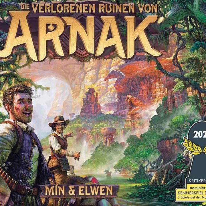 Actual product image Czech games edition Lost Ruins of Arnak (German)