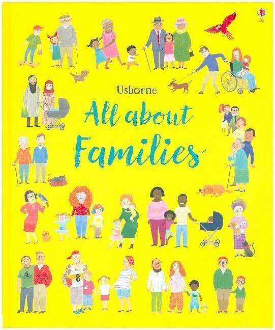 Produktbild All About Families (Englisch, Felicity Brooks, Mar Ferrero, 2018)