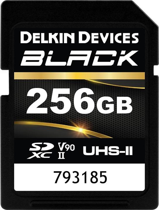 Delkin NERO UHS-II SDXC 256GB R:300MB/s W:250MB/s (256 GB, SDXC, U3, UHS-II)