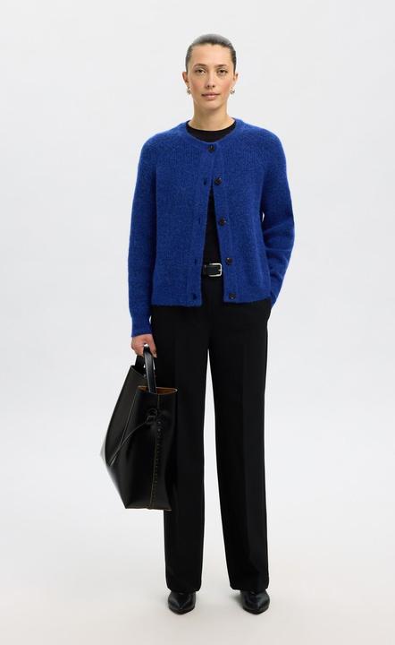 Actual product image Selected Femme Slflulu Ls Knit Short Cardigan Noos (S)