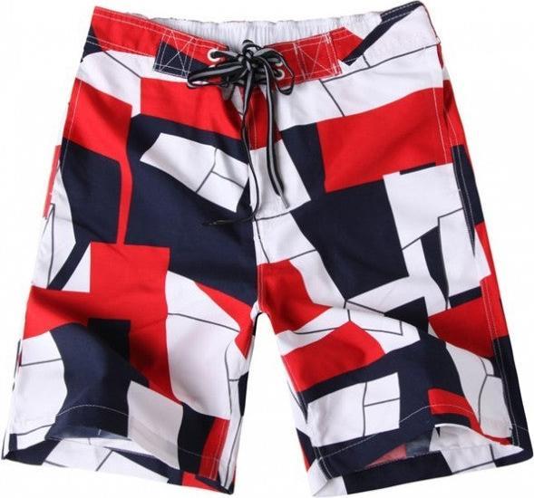 Hermex Stylische Surfer Badehose Badeshorts Short Hose Grösse L (L)