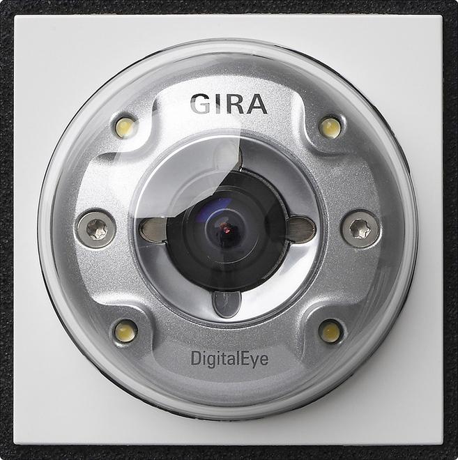 Gira Deurstation met kleurencamera TX 44 (WG UP) Zuiver wit
