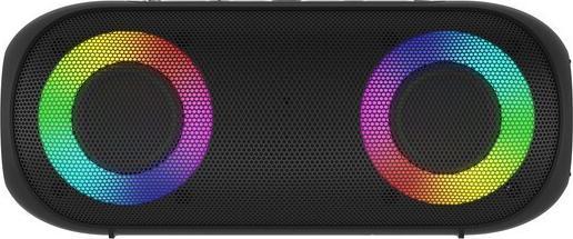 Immagine prodotto Audictus aud Speaker Aurora 14 W, impermeabile, Bluetooth, RGB, portatile, nero, 90 dB (20 h, Corrente elettrica)