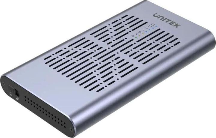 Produktbild Unitek OBUDOWA NA DYSK/KLONOWANIE 2XM.2, PCIE/NVME (M.2 2280, M.2 2260, M.2 2242)