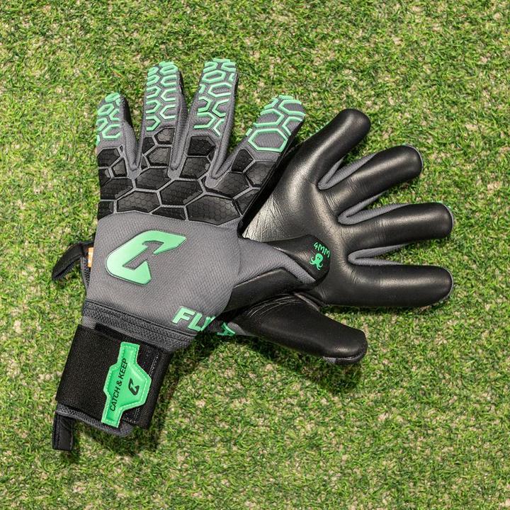 Produktbild Catch & Keep Fussballhandschuhe Fly Mint Soul Gr. 12 Mintgrün Torwart Keeper Goalie Handschuhe (12)