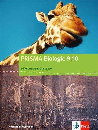 Actual product image PRISMA Biologie 9/10. Schülerbuch. Differenzierende Ausgabe Nordrhein-Westfalen (German, Ernst Klett Publishers, 2019)