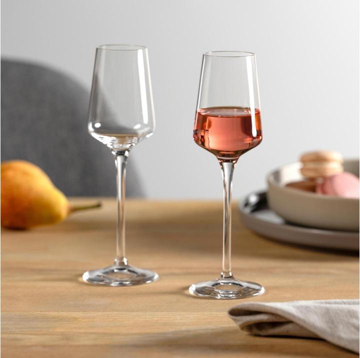 Actual product image Leonardo Trinkglas Puccini 120 ml, 6 Stück, Transparent, Glas (12 cl, 6 Glasses, Red wine glasses)