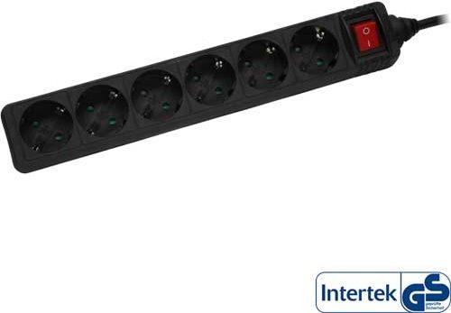 Produktbild InLine Steckdosenleiste (6 x, CEE 7/3, 5 m)