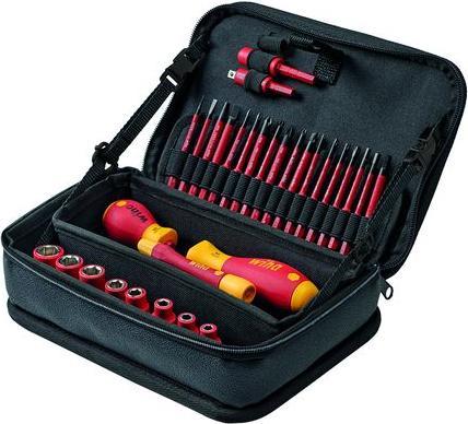 Image du produit Wiha Mallette à outils XXL III electric I 104 pcs. I Mallette à outils pour électriciens I Boîte à outils (106 pièces)
