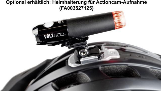 Actual product image CatEye HL-EL462RC-H Helmet Lamp Volt 400 Duplex (400 lm)