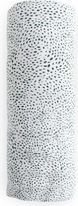 Actual product image little unicorn Cotton Muslin Swaddle Single - Green Seed (120 cm, 120 cm)