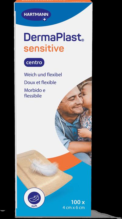DermaPlast Sensitive hautfarbig (100 x)