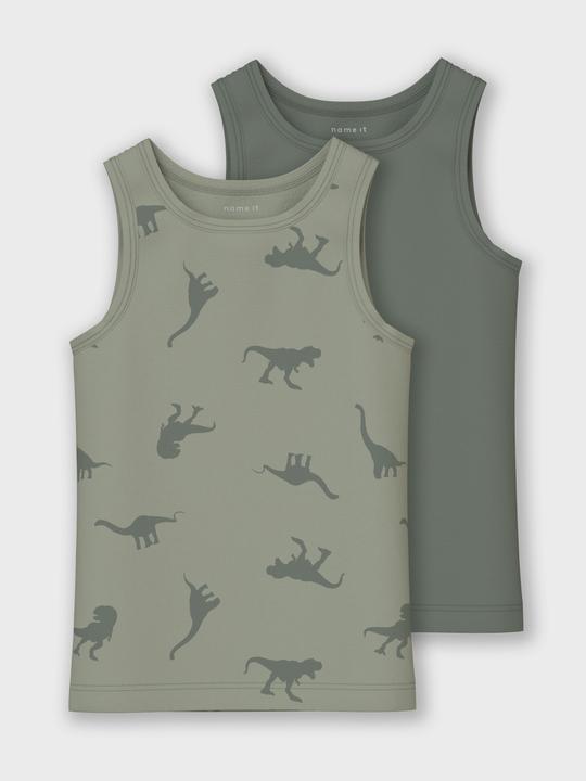 Image du produit Name it Nmmtank Top 2p Agave Green Dino Noos (92)