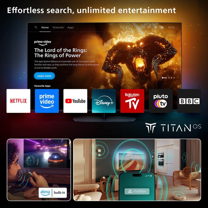 Produktbild Philips 55PUS8500/12 (55", PUS8500, LED, 4K, 2025)