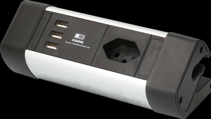 Image du produit Max Hauri Office Line (4 x, Type 13, USB-A, 2.50 m)