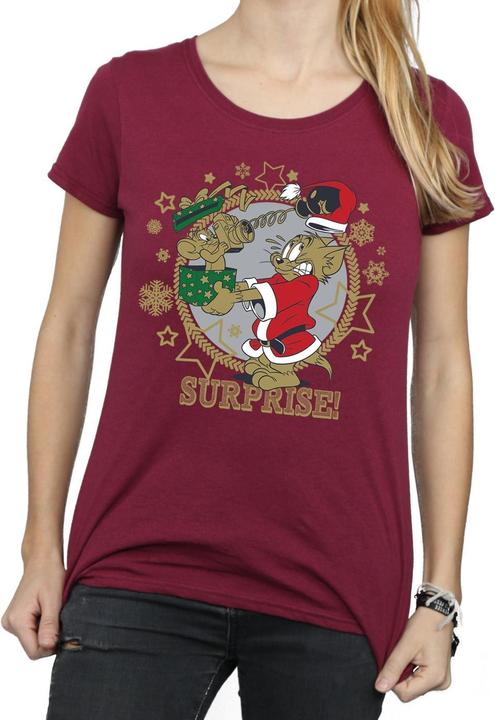 Tom & Jerry Christmas Surprise TShirt (XL)