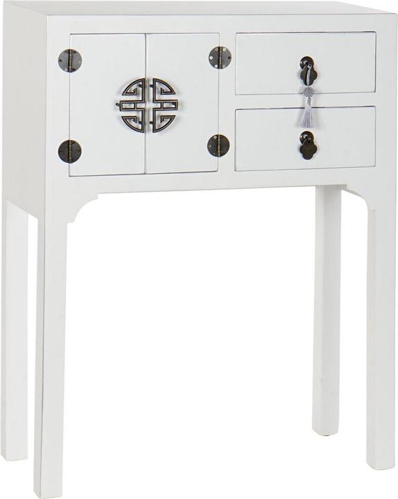 Produktbild DKD Home Decor Console White Silver Fir MDF Wood (63 x 26 x 83 cm)