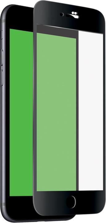SBS Glas Displayschutz 4D Vollbild für iPhone 8 Plus/7 Plus/6s Plus/6 Plus mit Applikator (1 Stück, Apple iPhone 6s Plus, Apple iPhone 6 Plus, Apple iPhone 8 Plus, Apple iPhone 7 Plus)