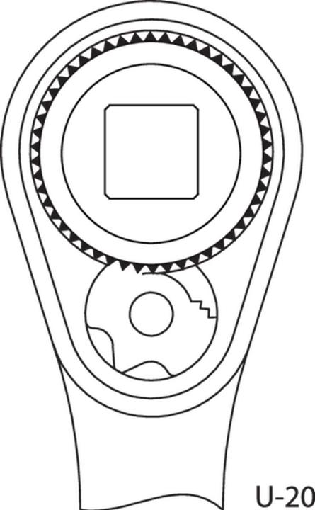 Image du produit Gedore Cliquet réversible (1/2")