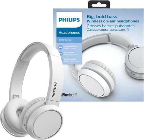 Actual product image Philips TAH4205WT/00 (ANC, 29 h, Wireless)