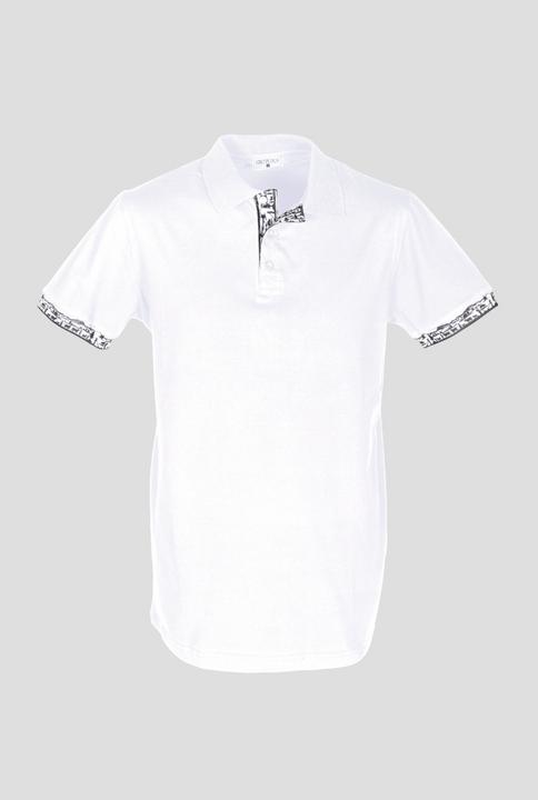 Edelvetica Herren Scherenschnitt Polo Shirt Krageninnenseite & Armabschluss (S)