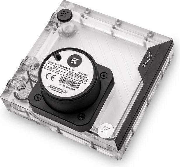 Produktbild EKWB EK-Quantum Kinetic3 FLT D5 PWM Ausgleichsbehälter-Pumpen-Kombination - 140mm, D-RGB