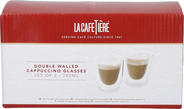 Immagine prodotto La Cafetière Tazze di vetro (200 ml, 2 x)