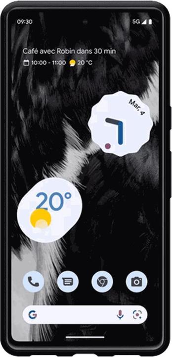 Actual product image Just in Case TPU Back Cover Black Google Pixel 7 (Google Pixel 7)