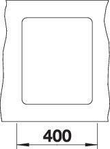 Produktbild Blanco Subline 320-F (34.70 cm, 42.70 cm)