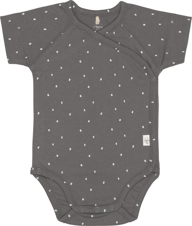 Lässig Kurzarm-Body Spots Anthracite Gr. 62/68 (62, 68)