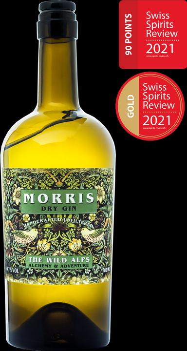 Produktbild The Wild Alps Morris London Dry Gin (1 x 150 cl)