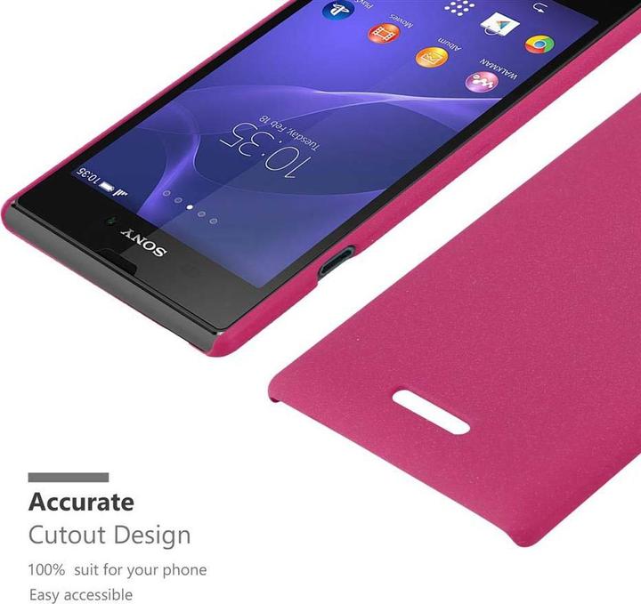 Produktbild Cadorabo Hard Cover Frosty Cover (Sony Xperia T3)