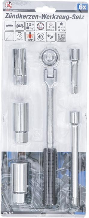 Produktbild BGS Zündkerzen-Werkzeug-Satz (3/8")