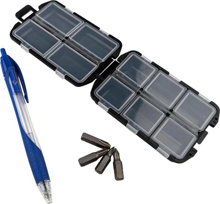 Actual product image Cepewa Pill box for 7 days, white blue