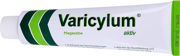 Pharma Liebermann Varicylum aktiv Pflegesalbe zur Venenpflege und Unterstützung bei stumpfen Sportverletzungen, 100 g (Körpercreme)