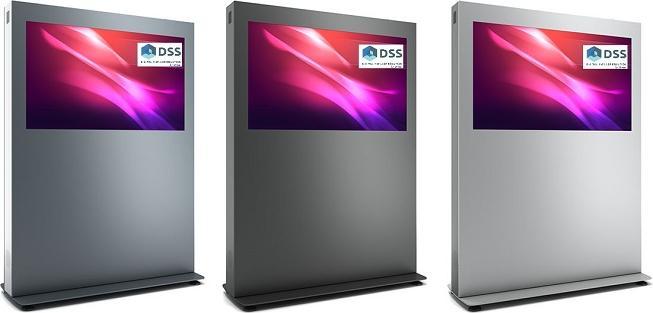Produktbild DSS Indoor Stele Landscape, 55" Bildschirm, schwarz