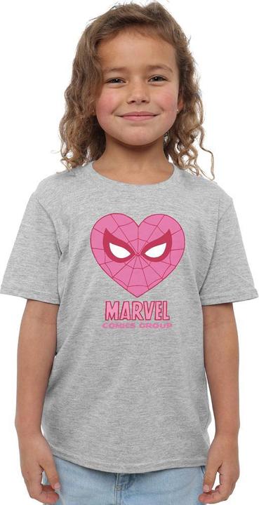 Immagine prodotto Spiderman Maglietta Cuore Bambini (140)