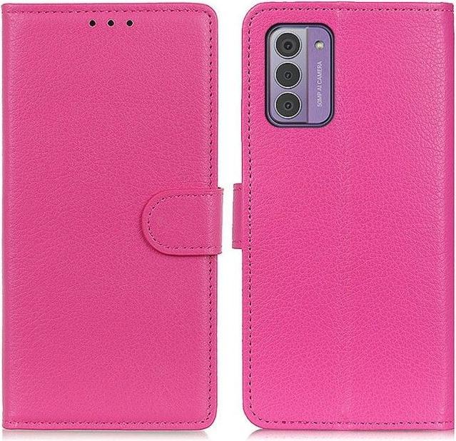 Actual product image MU Classic Litchi Leather Bookcover Series (Nokia G42)