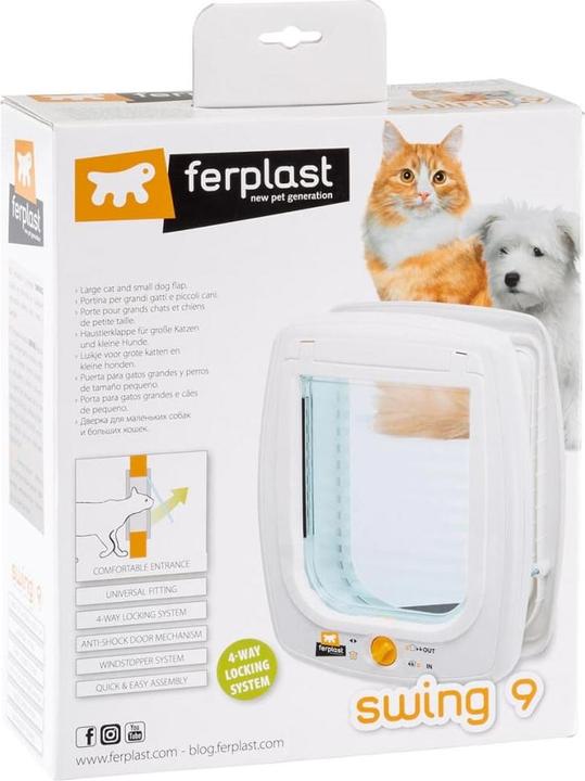 Actual product image Ferplast Swing 9 (Manual cat flap)