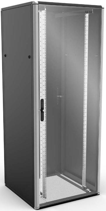Produktbild Enoc Basic 19Zoll Standschrank 24HE 800x800x1200mm BxTxH sw (24 HE, 19 Zoll Rack)